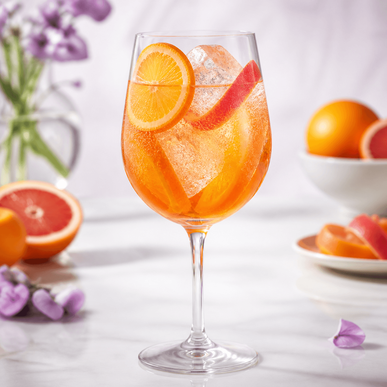 Spritz agrumes sans alcool